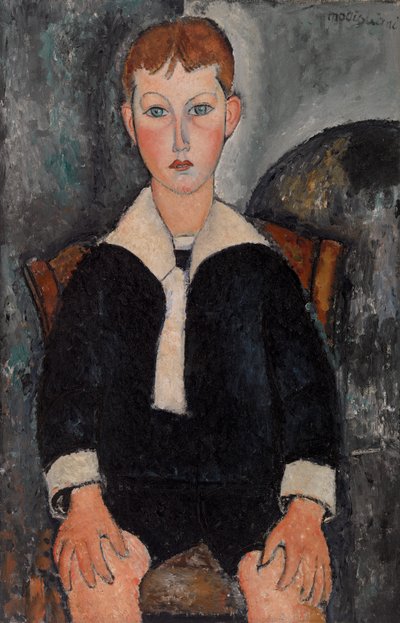 Junge im Matrosenanzug von Amedeo Modigliani